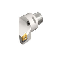 C6 SLANR-45065-22 TANG Tools with CAMFIX Shanks Carrying the LNMX-HT Tangentially Screw Clamped Inserts for High Production Cutting