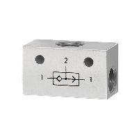 Válvula ODER, 3 x G 1/8 aluminio