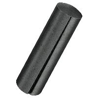 Goupilles cannelées coniques ISO 8744-acier blanc