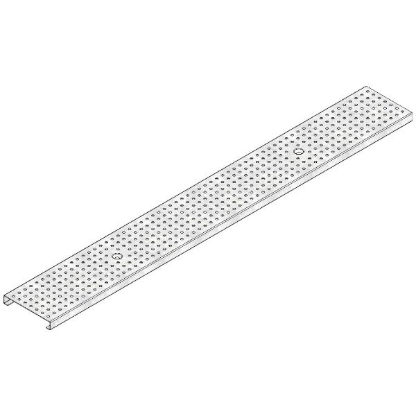 TERRAFIX®STEEL 155 Grille perforée Ø 6 mm galva 1000 mm