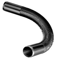 Cable conduit bend smooth-ended flexible