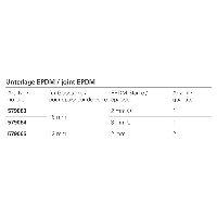 Clamp fastening for round tube 5 without EPDM base