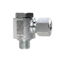 Drejeligt vinkelskruesamling, G 1/8 udvendigt Rørudvendigt Ø 6