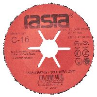 Schleifscheibe halbflexibel 178 mm K 16