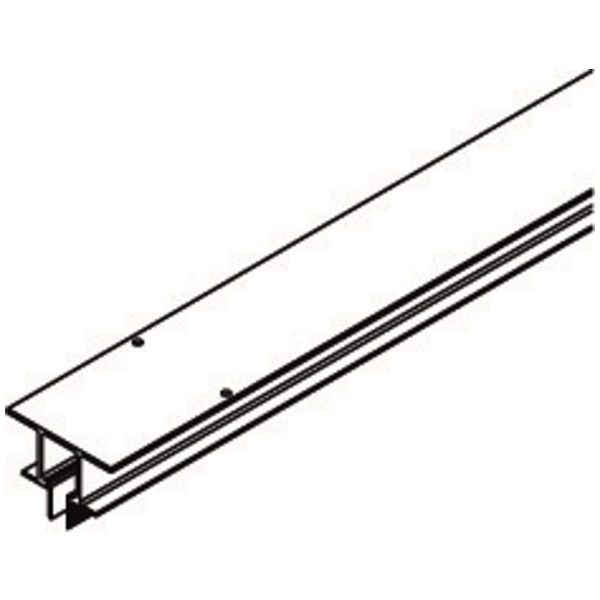 Hawa Junior 80/100 Rail de roulement intég. au plafond 2.5m
