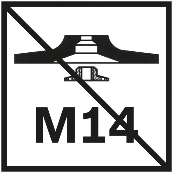 Plato soporte X-LOCK, 125 mm, duro