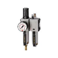 2-delige unit »FUTURA«, met. res, M4, G3/4, 0,5-10 bar, VA