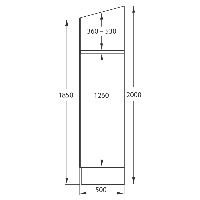 Garment locker with rotary catch