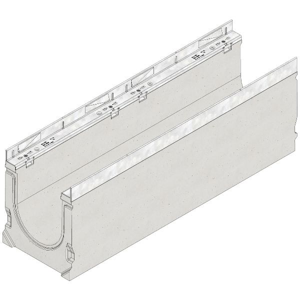 FASERFIX® SUPER 200 Rinne oG zn Typ 010 Länge 1000 mm