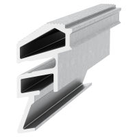 Profil de base Eiger Flexo 6m pour porte de balcon