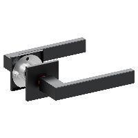 Qolibri smartbloc® 1040 hidden hero rosaces carrée Black satin