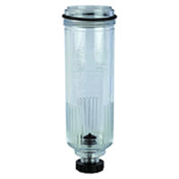 Polycarbonate container for filter