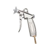 Blæsepistol, beskyttelsesskjold, nikkelbelagt trykstøbt aluminium, dyse LW 6