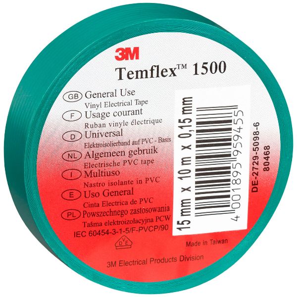 1500 Insulating tape Temflex 19mm x 20m