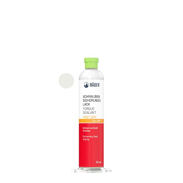 PDB Fast Dry blanc Cartouche de 50ml avec embout doseur