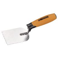 Nemesacél kőműveskanál 2K fogantyúval., Szélesség: 80mm