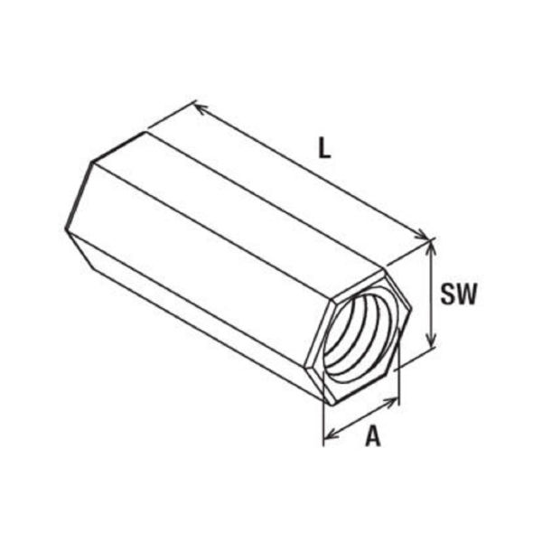 FISCHER Manicotto di collegamento VM M10 A4