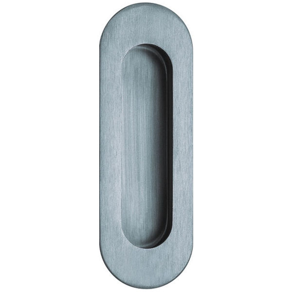 scoop Schiebtürmuschelgriff oval 41x120 mm Edelstahl matt