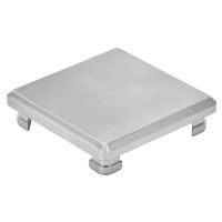 Bouchon carré inox 40x40x4,5 mm