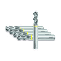 HOLEX Vorteilspack VHM-Fräser, 5 Stück