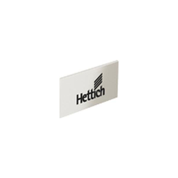Hettich Abdeckkappe ArciTech Hettich Logo inox