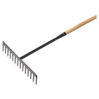 Teerrechen 355 mm mit Stiel