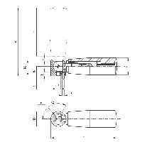 ELESA Sicherheits-Umlegegriffe PP schwarz IRS.802