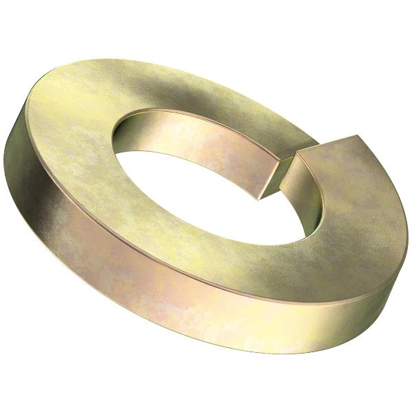 Rosette elastiche spaccate senza becchi DIN 127B, Zng B5