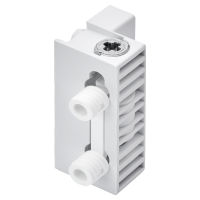 Sink cover fitting white