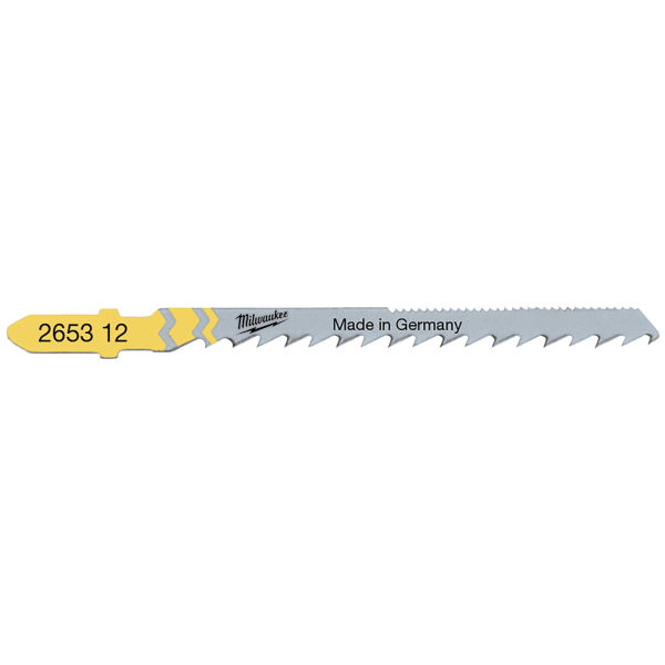 Lame de scie sauteuse spéciale MILWAUKEE 75 x 4/1,2 mm, 5 pcs