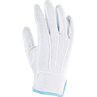 Guanti di cotone e in maglia