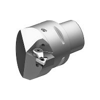Soporte de sujeción con rosca exterior axial derecha PSC 50 - Placa giratoria 16 ER
