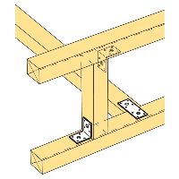 Connettore piatto in acciaio inossidabile tipo FLV in acciaio, FLV zincato a caldo