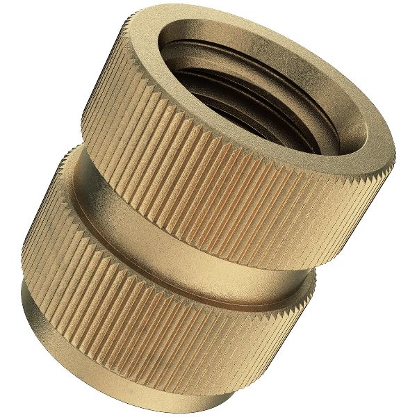 Douilles filetées à insérer DIN 16903D-laiton