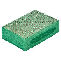 Diamond hand sanding sponge 55x90x25 mm