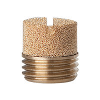 Amortizor de zgomot din bronz sinterizat, fantă, G 1/4, max. 10 bar