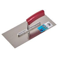 Stainless steel trowel 280x130x0.7 mm