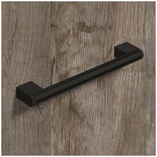 Hettich Griff Brema Schwarz matt 448 mm