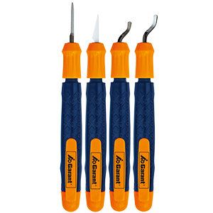 Deburrers & scrapers, sets