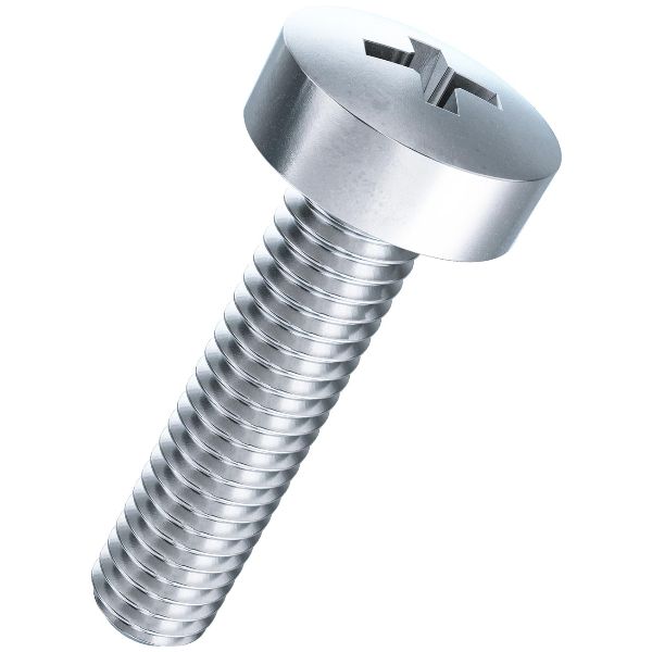 Linsenschrauben KS H ISO 7045-4.8 DiSP M3x6 mm