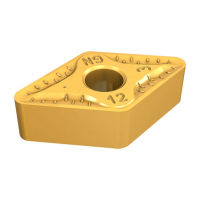 DNMG 150612-GN IC8250 Doppelseitige, negative, rhombische 55°-Wendeschneidplatte für allgemeine Anwendungen