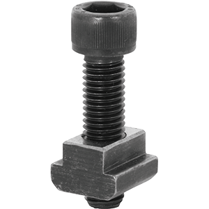 T-nuts with clamping screws