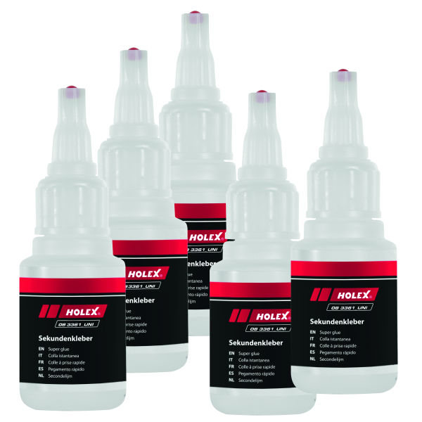 Pack promotionnel Colle instantanée, 5 pièces