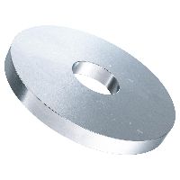 Rondelle tonde per viti da costruzione, acciaio znb