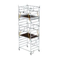 Összecsukható állvány SG 1,35 x 1,80 m platformmagasság 4,04 m