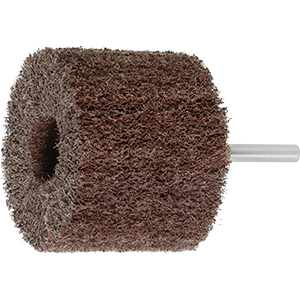 Fleece abrasive flap discs