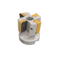 P290 FPW D2.00-5-.75-18 Fraises à surfacer à 90° portant des plaquettes à arêtes longues de .472 et .708″.