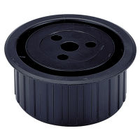 Hettich Sockelfuss-Aufnahme Euro rund zum Anschrauben mit Auflage