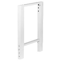 Secção de pés com regulação manual da altura