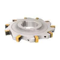 SDN D063-07-22-XN06 Frese a disco per incavatura a profilo completo, per inserti quadri XNMU 0603 con 4 taglienti destri e 4 taglienti sinistri